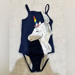 Hanna Andersson unicorn bathing suit